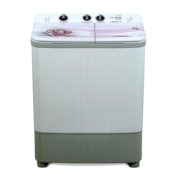 Buy Lloyd 6.5 kg GLWMS65HE1 Semi-Automatic Top Load Washing Machine - Vasanth and Co